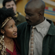 (from left) Safiya Fredericks and Mike Colter star in I’m Charlie Walker